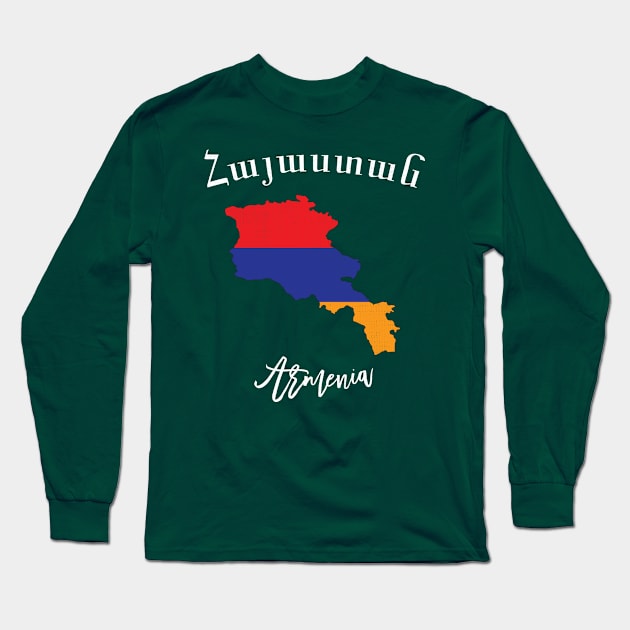 Armenia Long Sleeve T-Shirt by phenomad